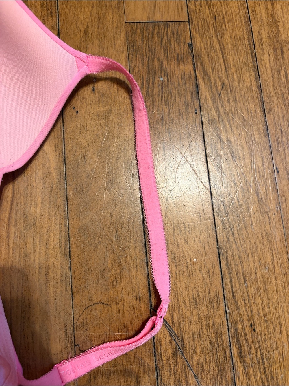 Victoria's Secret Hot Pink Lightly Padded Cotton T-Shirt Bra - Picture 10 of 12